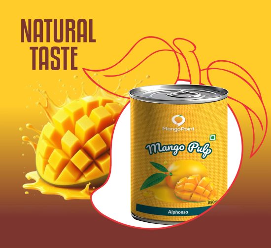 Alphonso Mango Pulp - 850 ML - Image 8